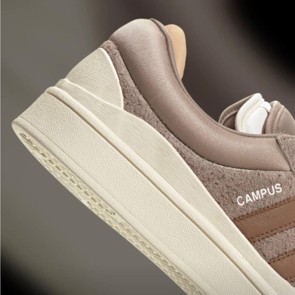 Adidas Men's Taupe and Chocolate Sneakers - Picture 6 of 6